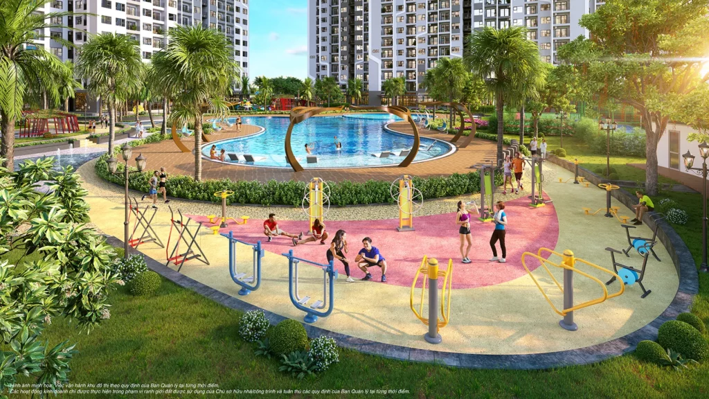 Vinhomes Smart City - San tap Gym