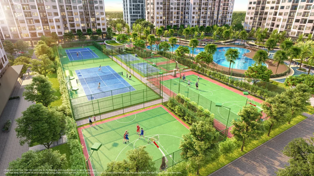 Vinhomes Smart City - San the thao
