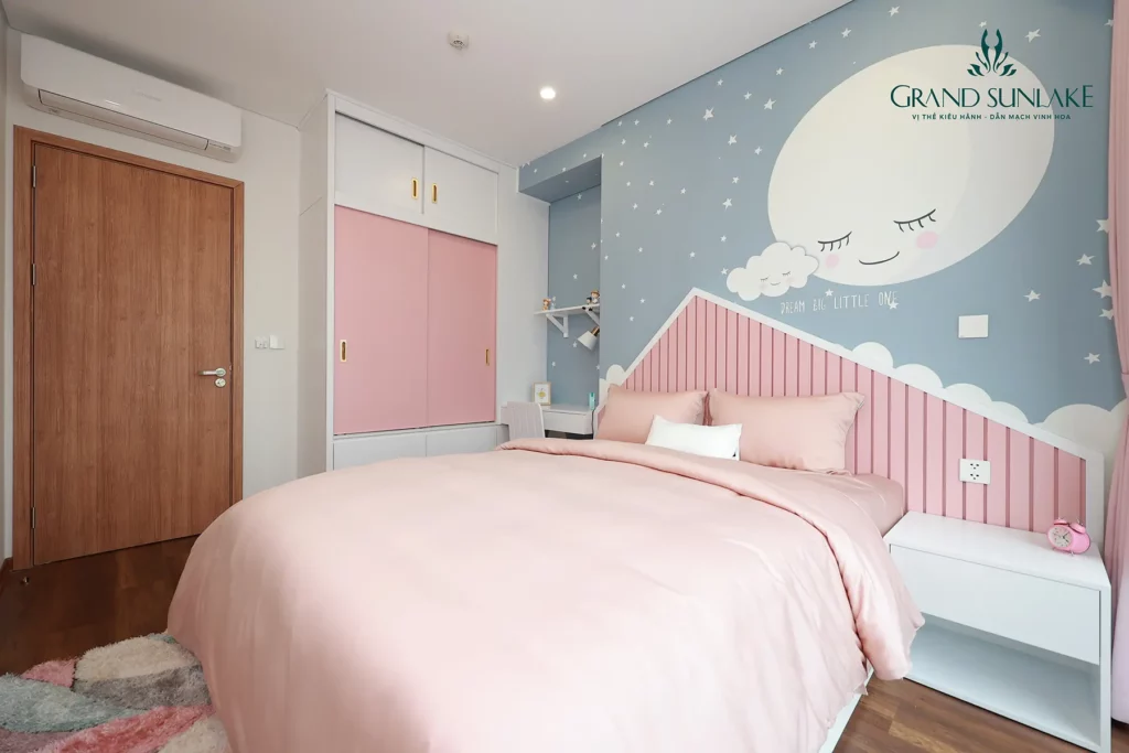 Grand Sunlake nhà mẫu 2PN - phòng ngủ bé