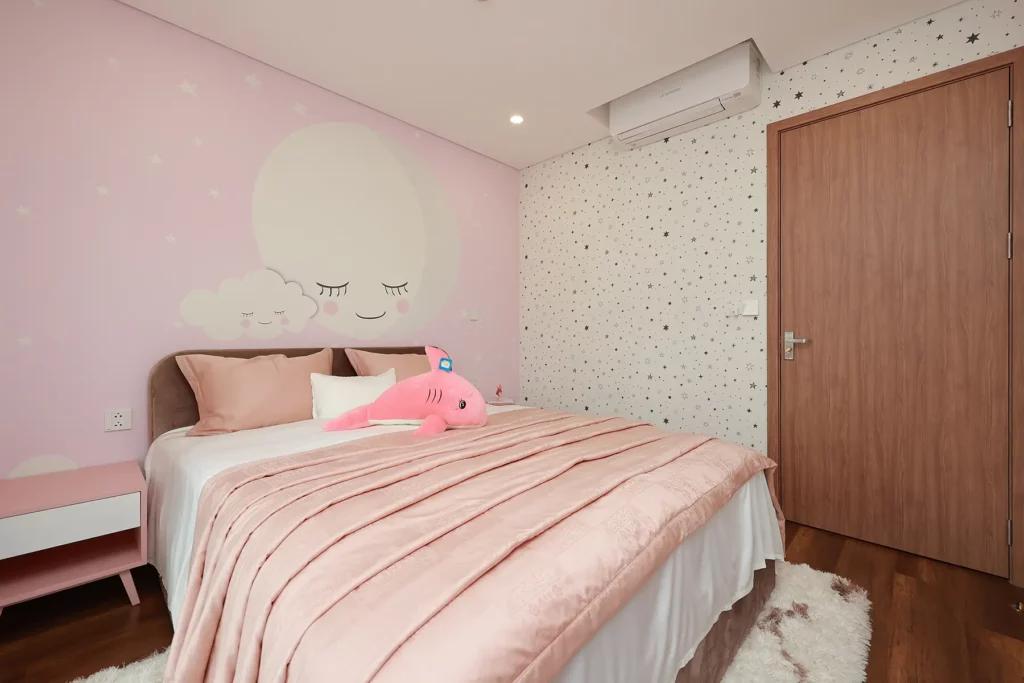 Grand Sunlake nhà mẫu 3PN - phòng ngủ bé gái