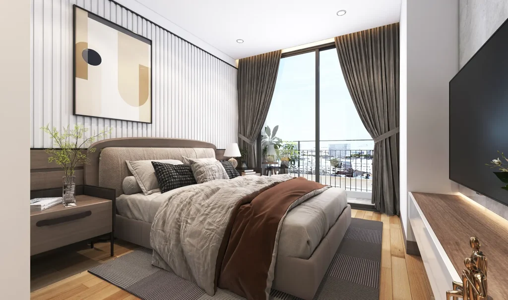 Hệ thống nội thất sang trọng, chất lượng.