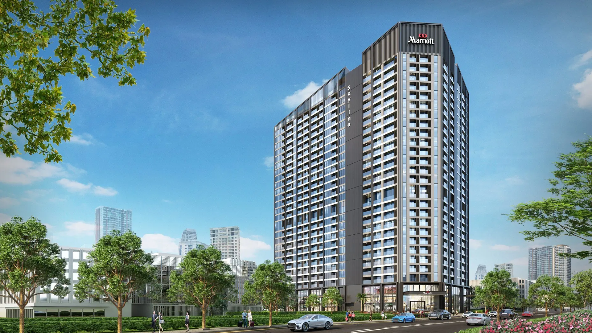 Phối cảnh căn hộ Skyline Westlake