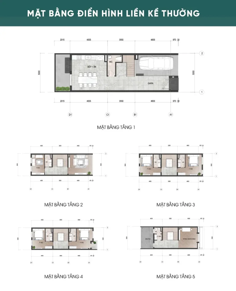 Central Riverside Thanh Hóa - mặt bằng liền kề thường