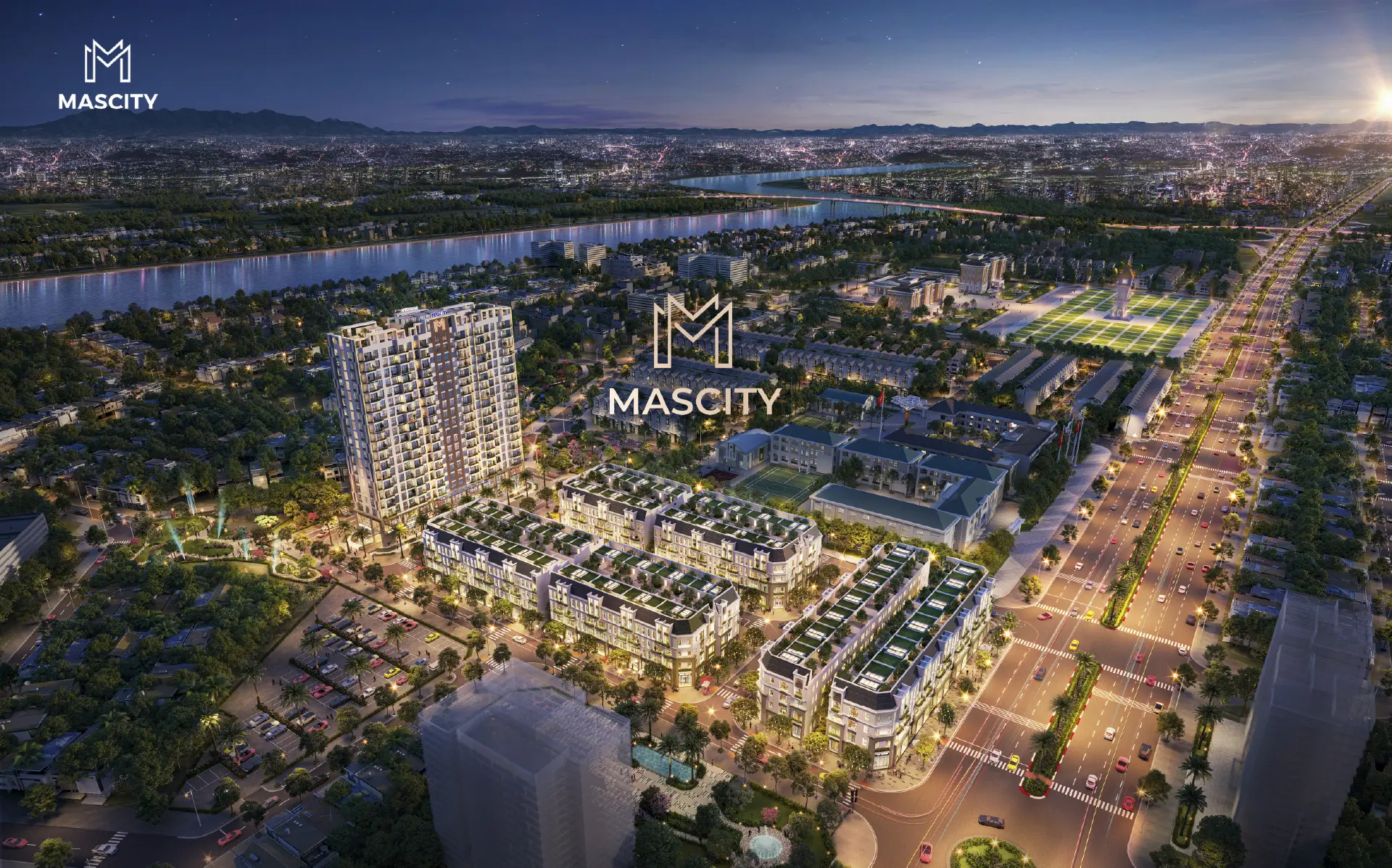 MasCity Bac Giang - Phoi canh
