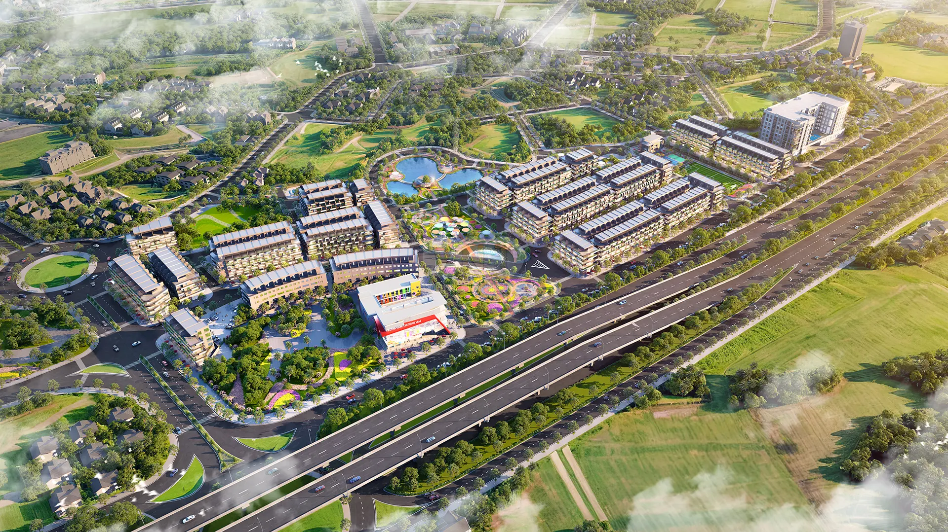 Bavella Green Park phối cảnh tổng thể