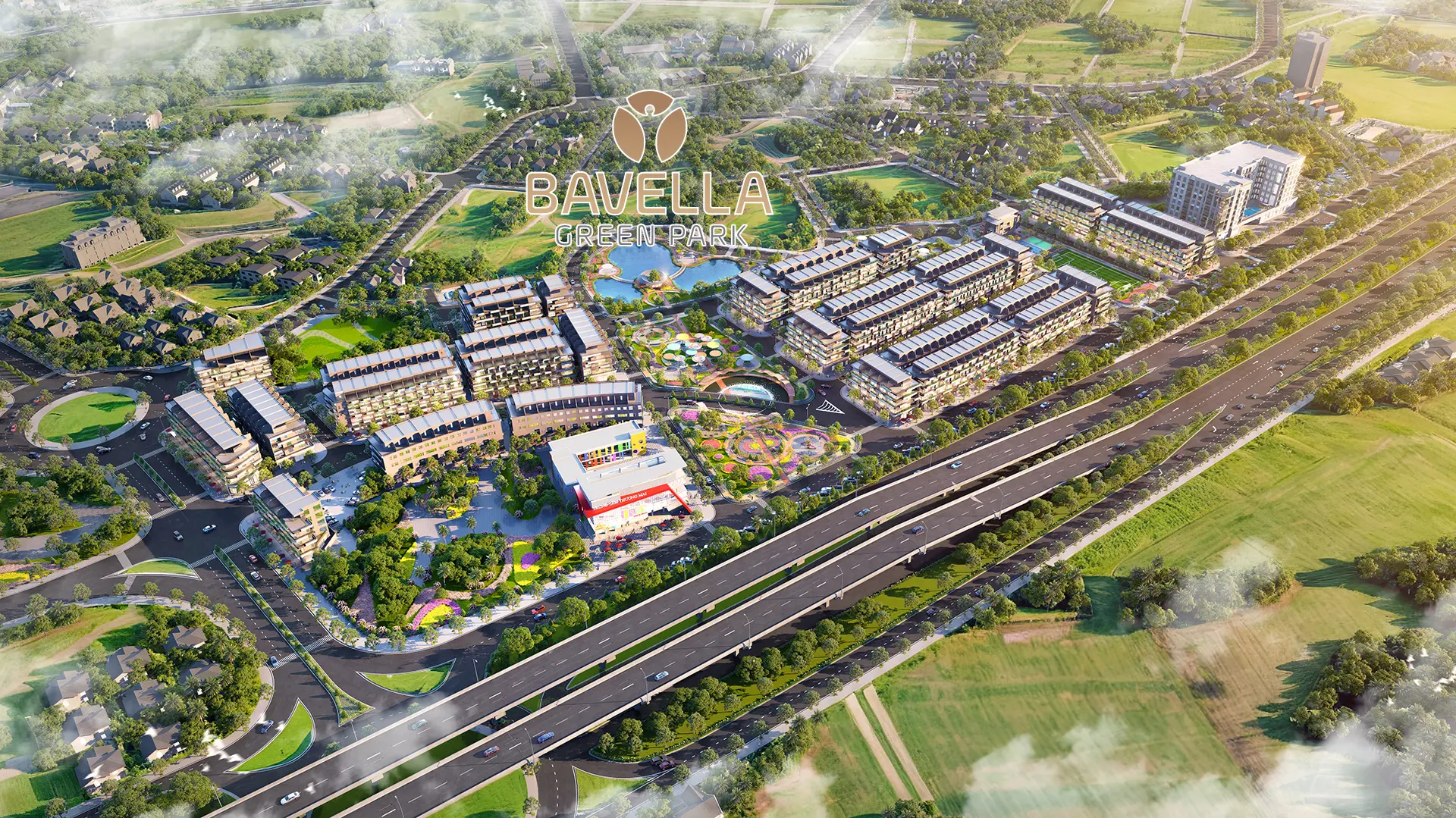 Bavella Green Park phối cảnh tổng thể