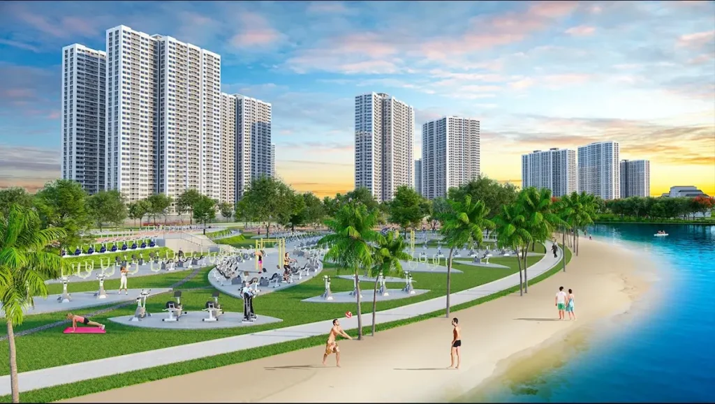 The Victoria là một trong những phân khu cuối cùng của đại đô thị phía Tây.