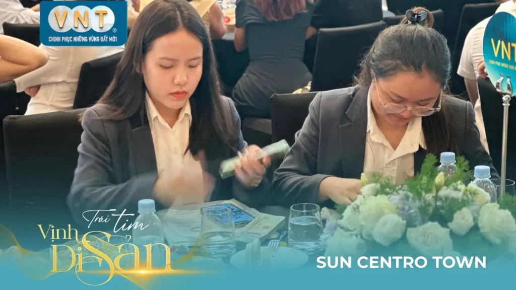Địa ốc VNT dẫn đầu sự kiện Sun Centro Town