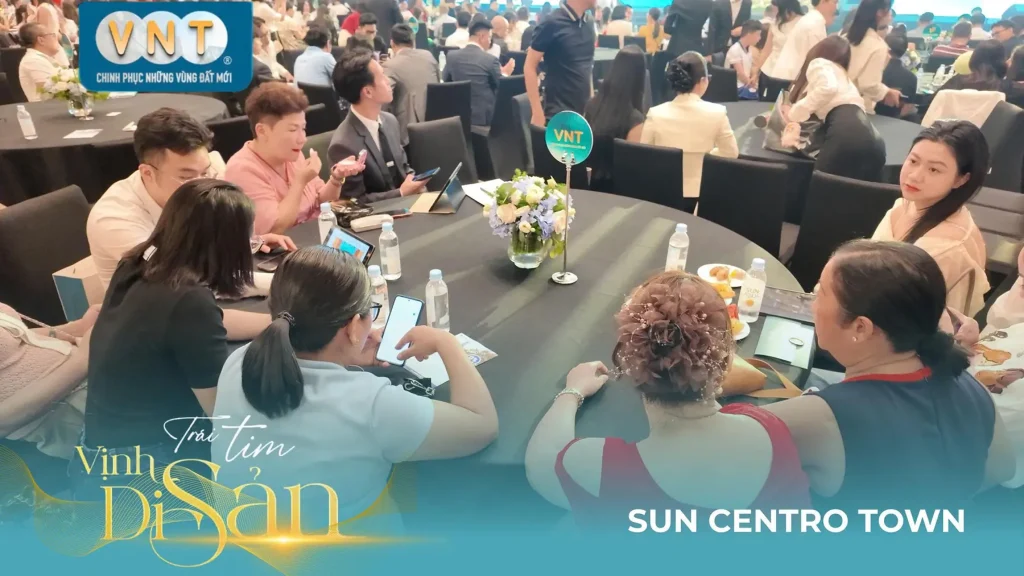 Địa ốc VNT dẫn đầu sự kiện Sun Centro Town