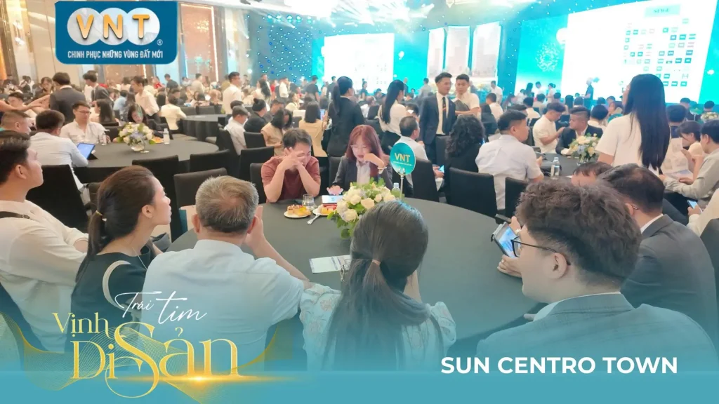 Địa ốc VNT dẫn đầu sự kiện Sun Centro Town