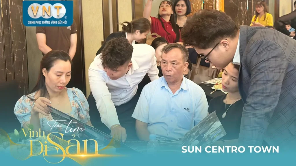 Địa ốc VNT dẫn đầu sự kiện Sun Centro Town