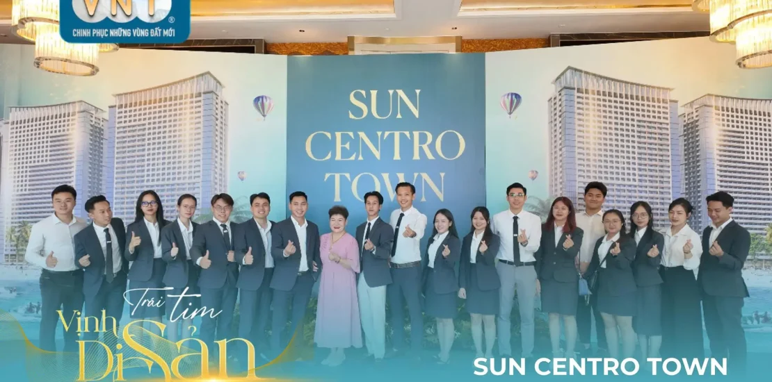 Địa ốc VNT dẫn đầu sự kiện Sun Centro Town