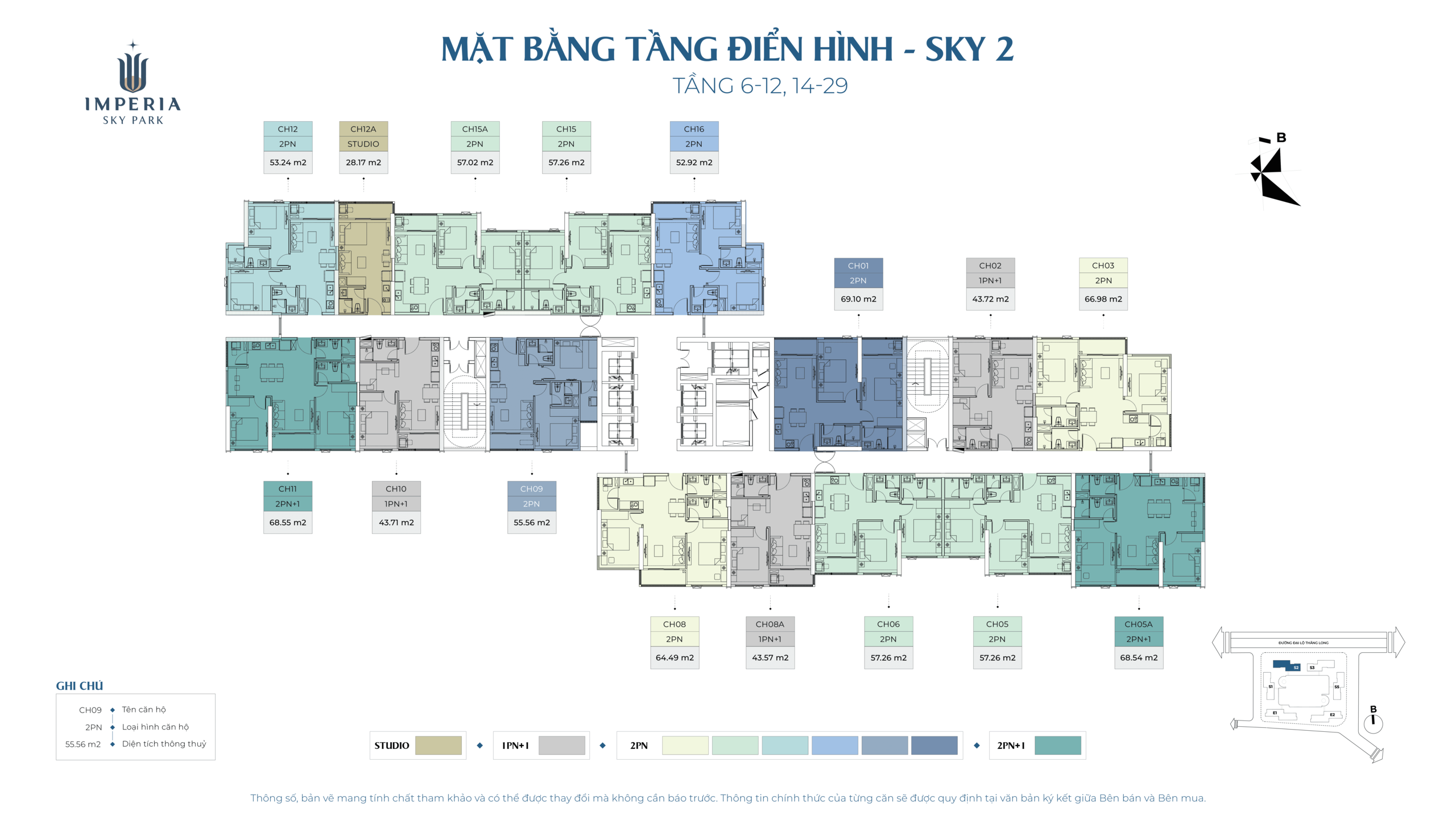 Mặt bằng tòa Sky2_Tầng 6-12_14-29