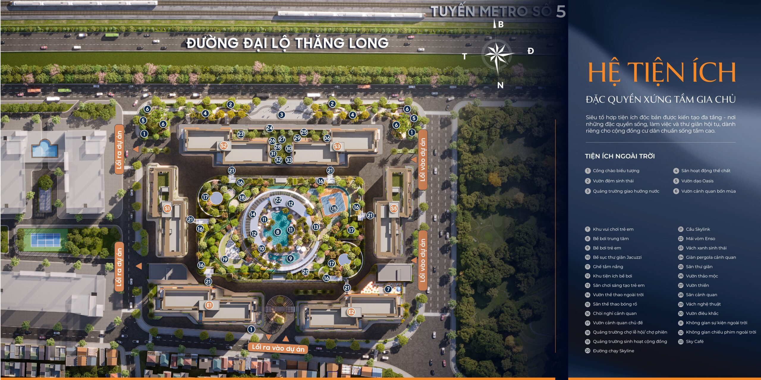 Tiện ích dự án Imperia Sky Park
