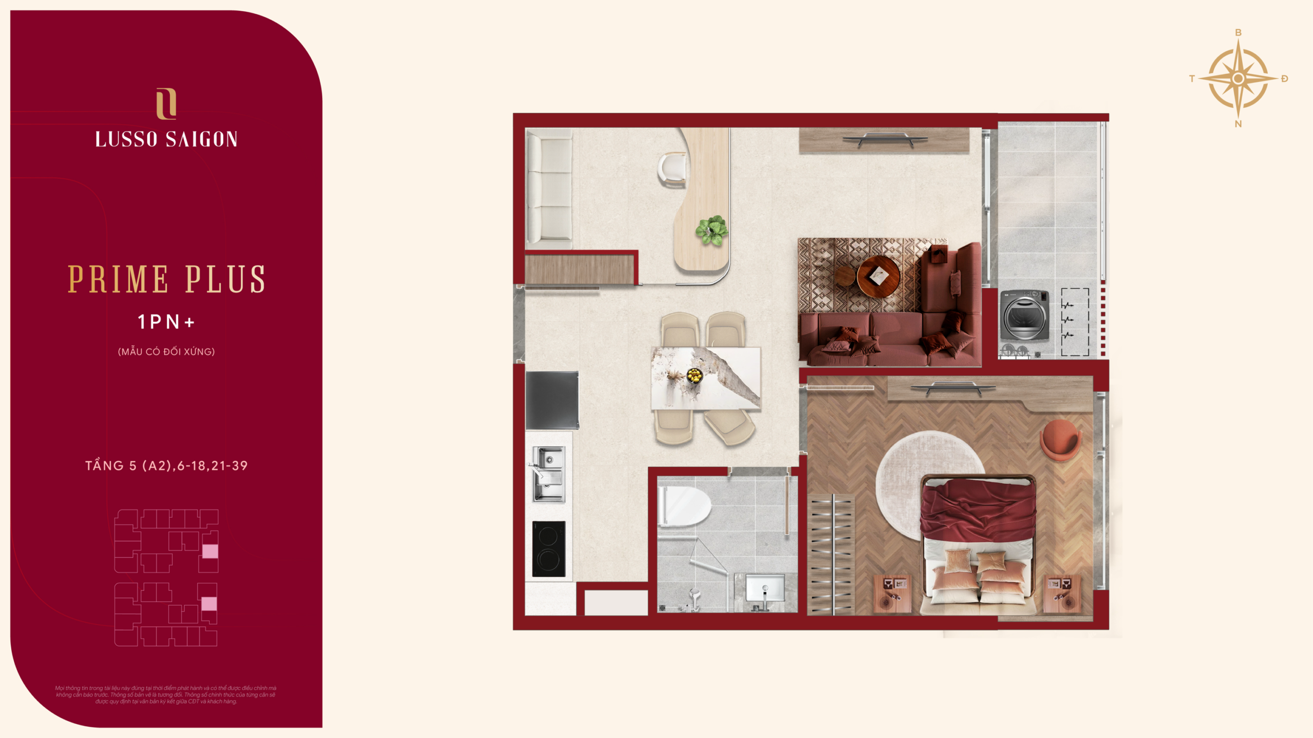 Prime Plus 1PN+ - Layout 2