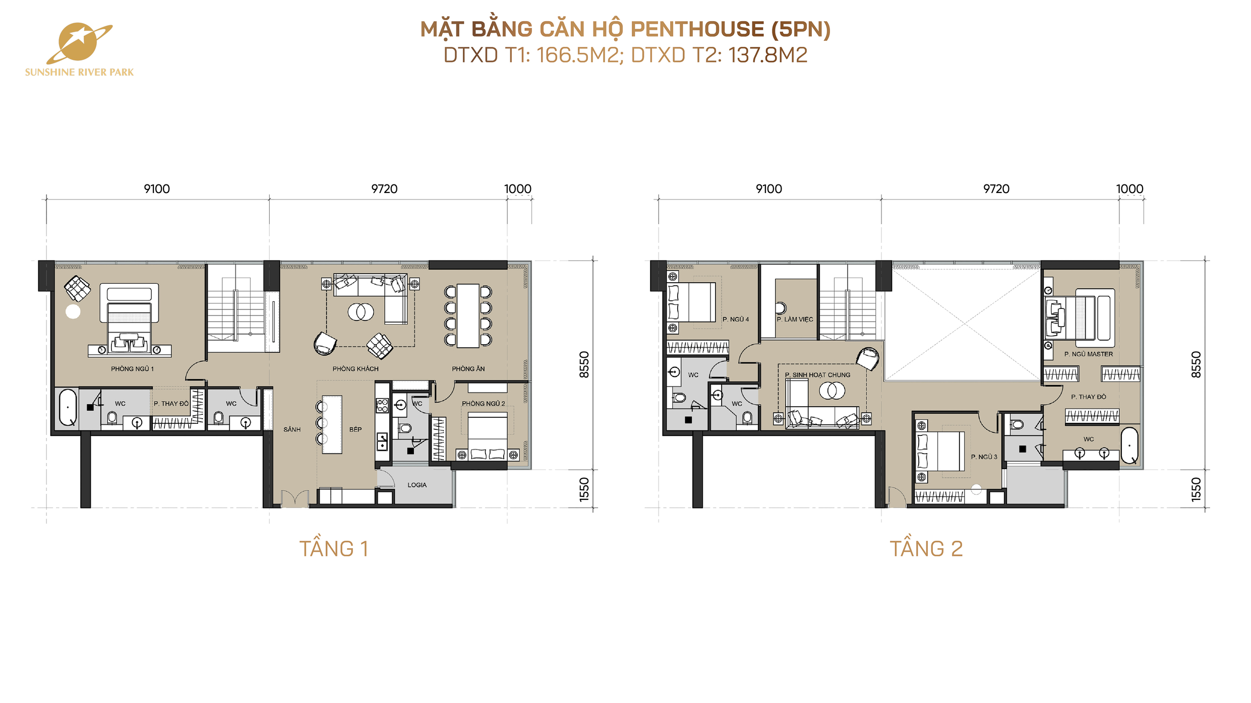 MB căn hộ Penthouse