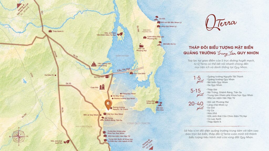 vi tri du an qterra quy nhon
