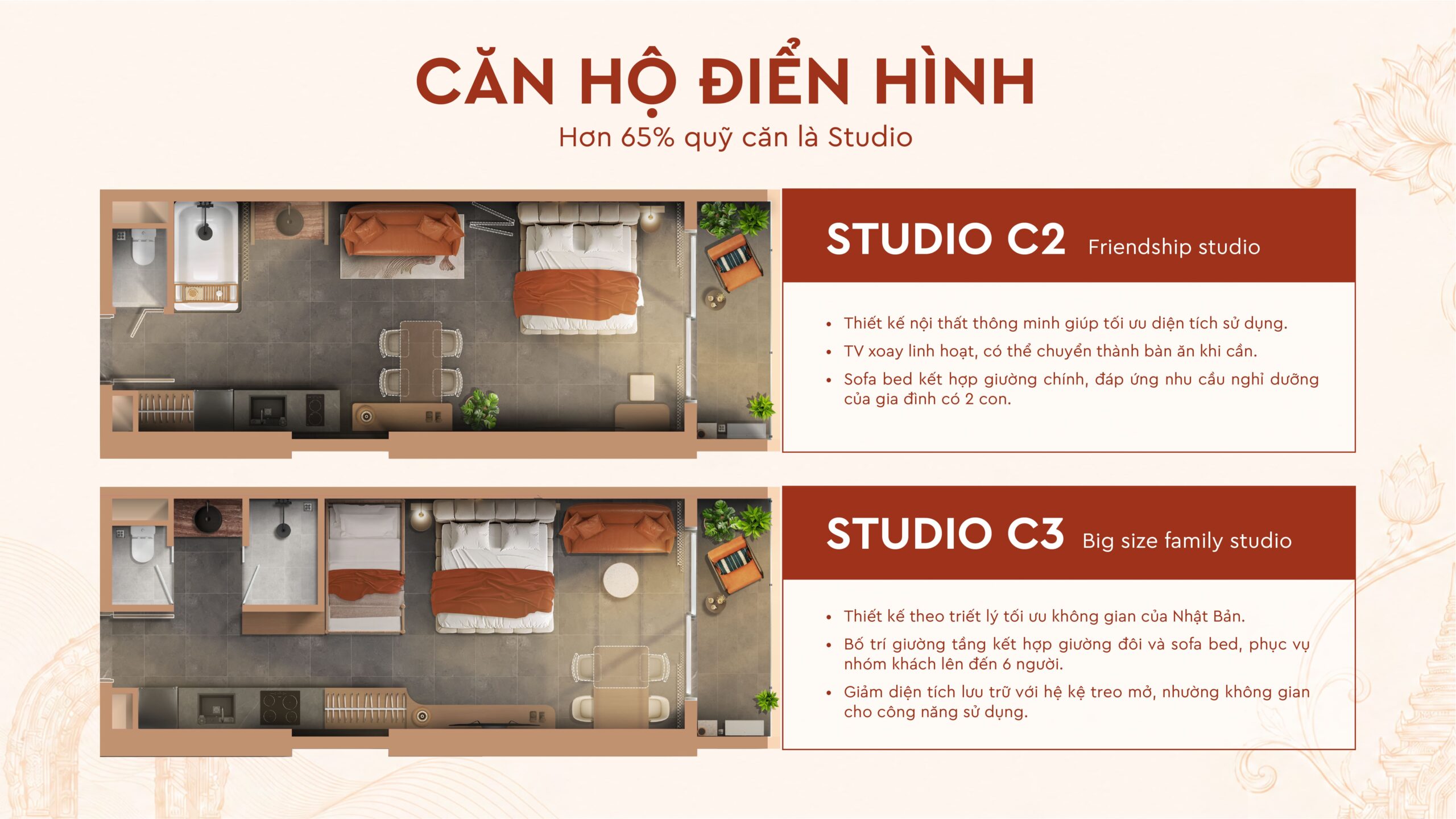 căn hộ điển hình dự án Q'Terra