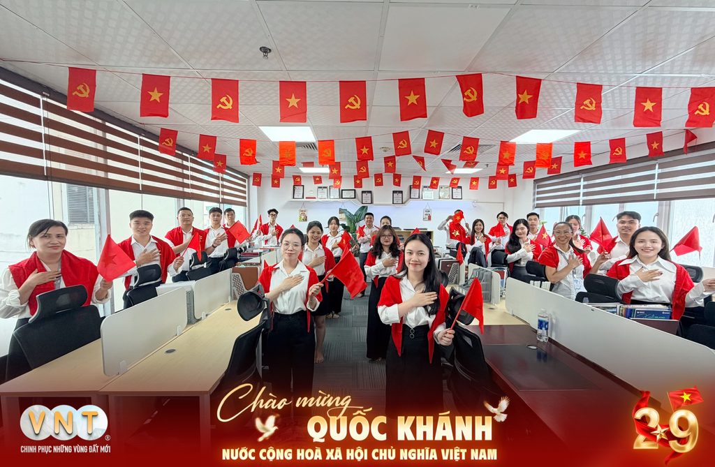Địa Ốc VNT chào mừng Quốc Khánh 2/9