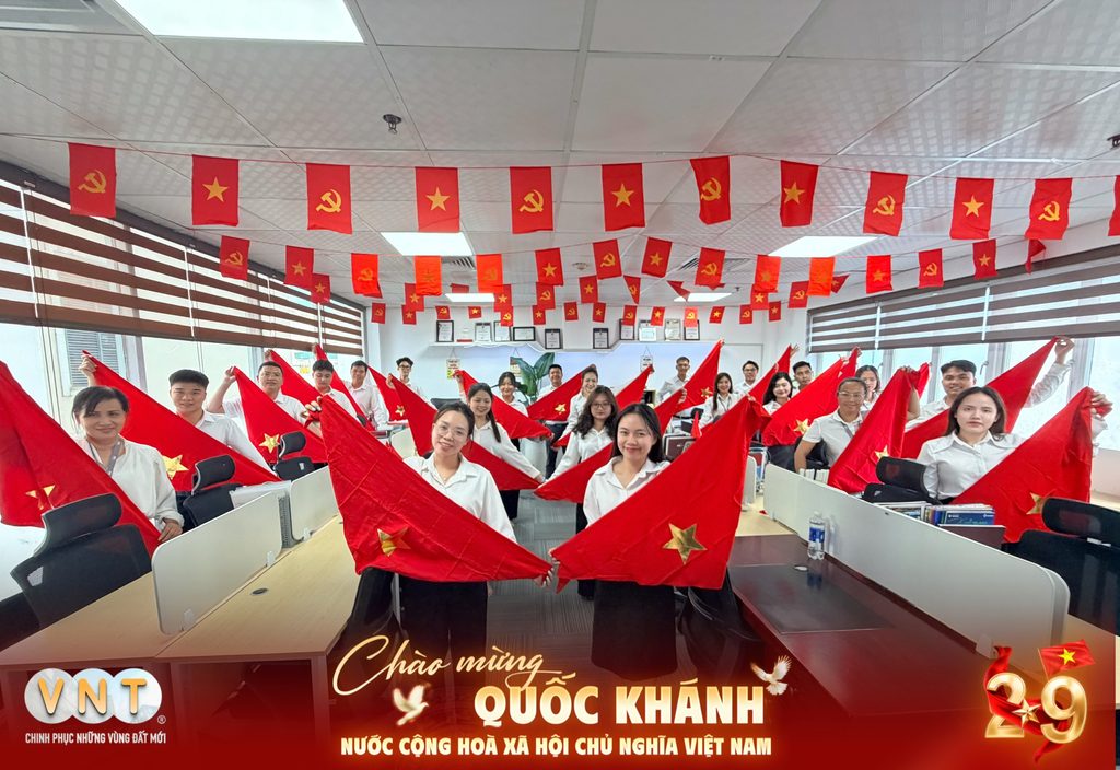 Địa Ốc VNT chào mừng Quốc Khánh 2/9