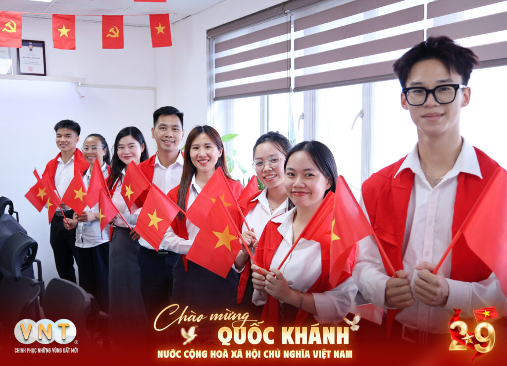 Địa Ốc VNT chào mừng Quốc Khánh 2/9