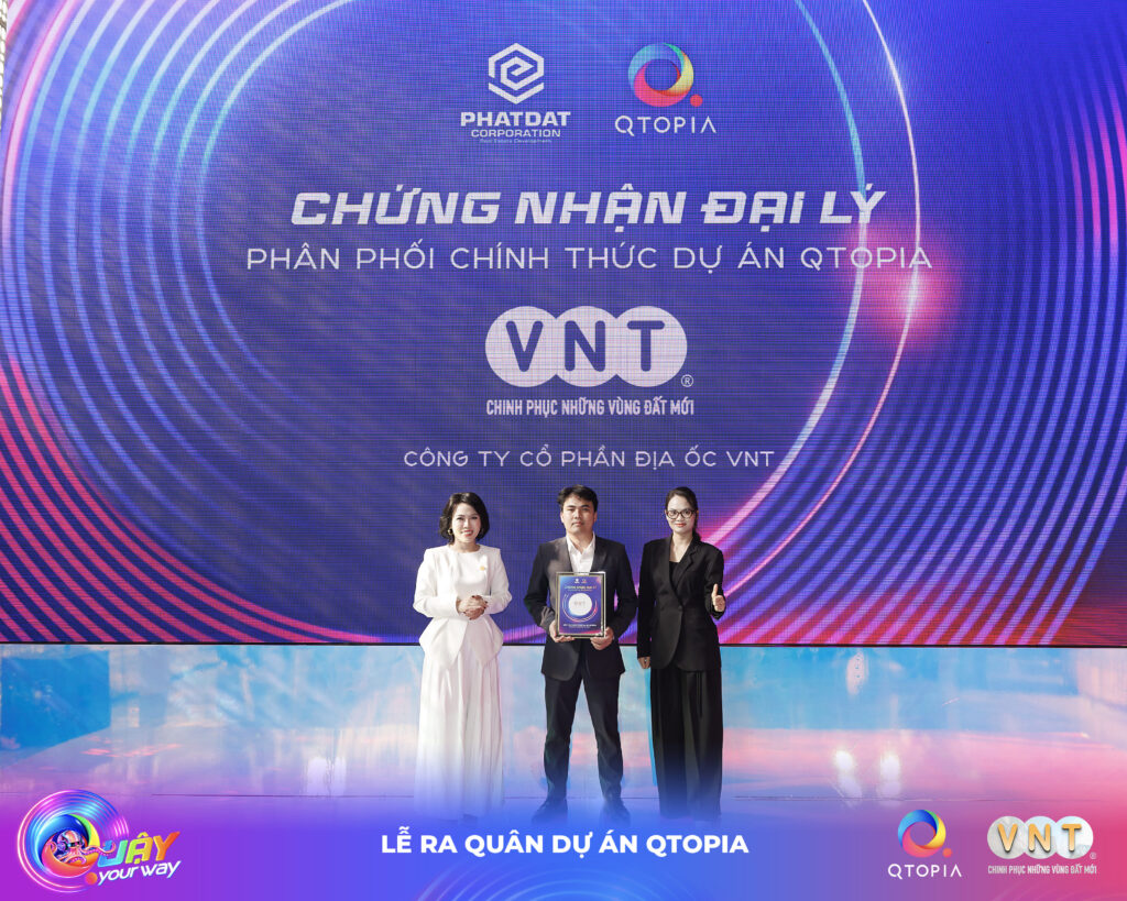 Dia Oc VNT nhan chung nhan dai ly F1